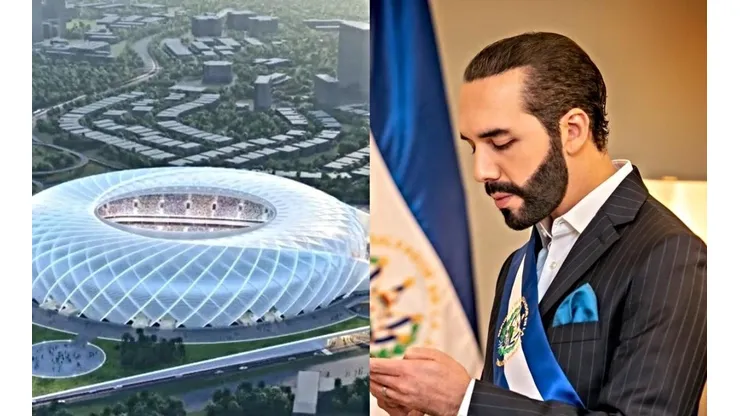 Nayib Bukele anunció la construcción del Estadio Nacional de El Salvador