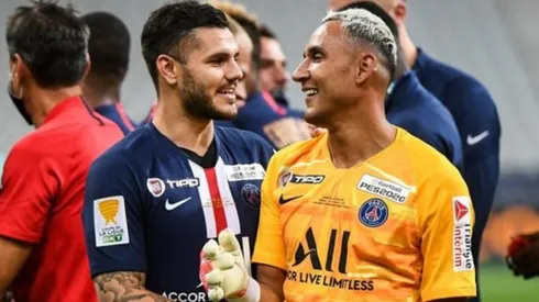 Mauro Icardi tiene el regalo perfecto para Keylor Navas en Navidad