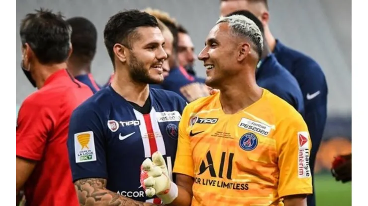 Mauro Icardi tiene el regalo perfecto para Keylor Navas en Navidad