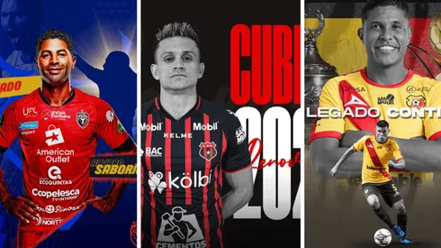 Saborío, Cubero y Granados, renovados en sus clubes