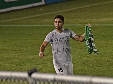 La conmovedora dedicatoria de Pedro Báez con Antigua GFC