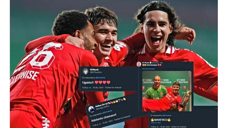 Manfred Ugalde fue elogiado por la fanaticada del Twente en las redes sociales