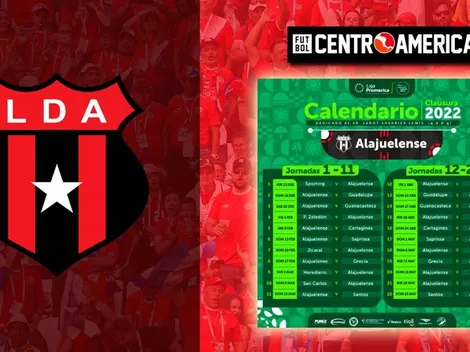 El fixture de Alajuelense en el Clausura 2022