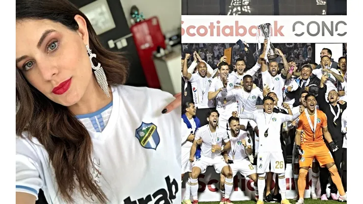 Carolina Padrón le envió un mensaje a Comunicaciones por su título en Liga Concacaf