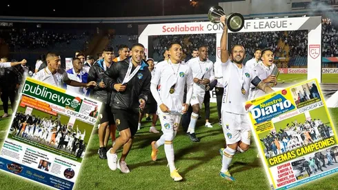 Portadas de Guatemala celebran el título de Comunicaciones