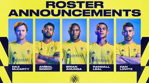 Aníbal Godoy renueva con Nashville SC.