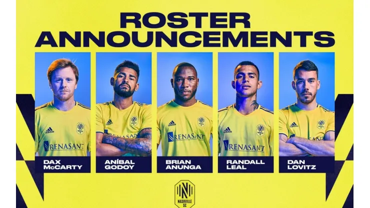 Aníbal Godoy renueva con Nashville SC.