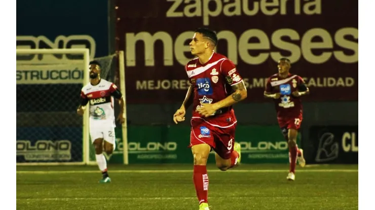Luis Paradela, atacante del Santos (Santos Oficial)