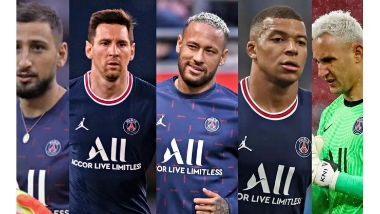 Keylor Navas no está en el Top 10 de los jugadores más caros del PSG