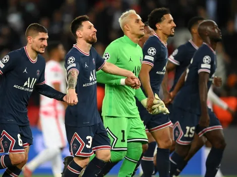 El particular "saludo" de la Ligue 1 a Keylor Navas este 1° de diciembre