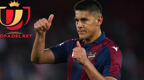 Oscar Duarte fue titular en goleada del Levante para avanzar en Copa del Rey