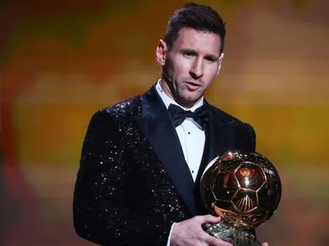 Lionel Messi se quedó con el Balón de Oro