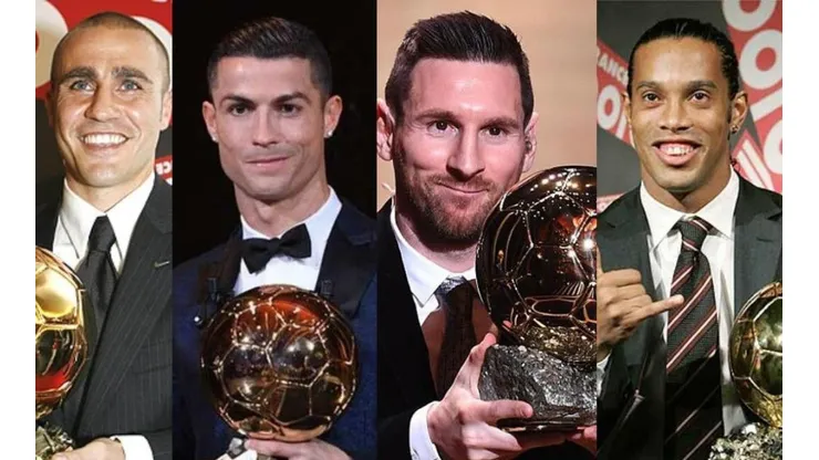 Todos los ganadores del Balón de Oro en la historia