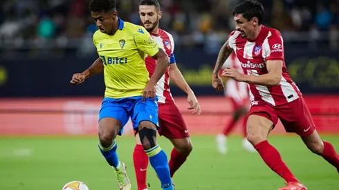 Choco Lozano marcó un golazo en la derrota del Cádiz contra el Atlético de Madrid [VIDEO]