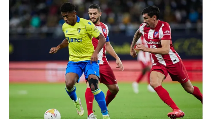 Choco Lozano marcó un golazo en la derrota del Cádiz contra el Atlético de Madrid [VIDEO]