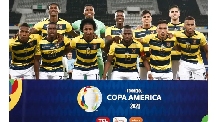Los convocados de Ecuador para enfrentar a El Salvador