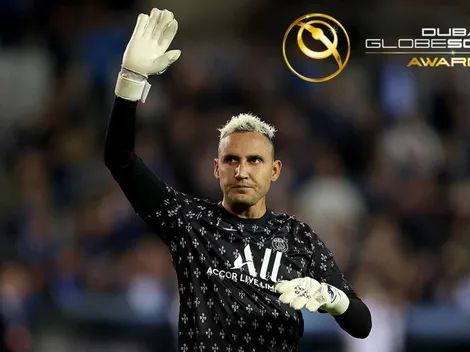 Keylor Navas es nominado en los Globe Soccer 2021