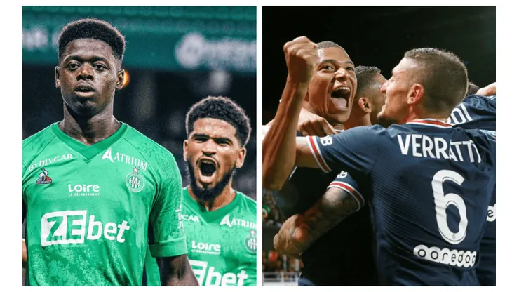 Todos los detalles de Saint-Étienne vs. PSG.