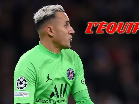 Keylor Navas entre los mejores del PSG contra Manchester City según L'Equipe