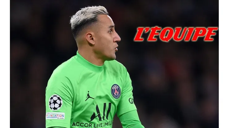 Keylor Navas entre los mejores del PSG contra Manchester City según L'Equipe