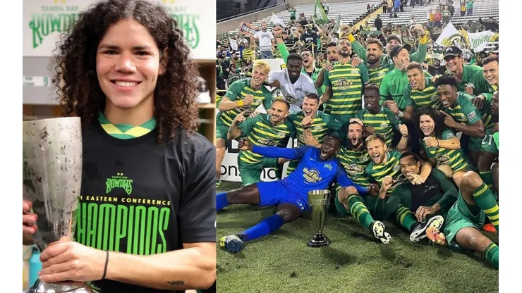 Juan David Tejada se corona campeón en la USL Championship.