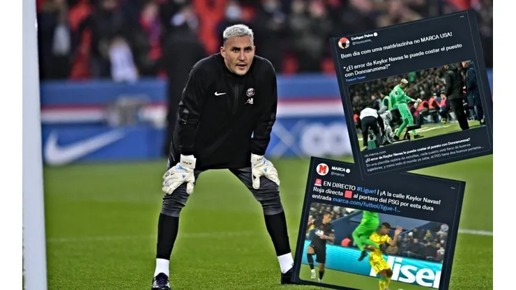 La reacción de la prensa europea tras la expulsión de Keylor Navas con PSG