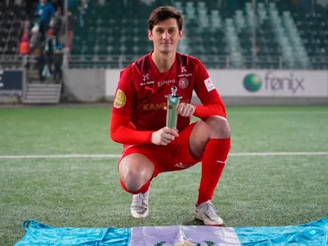 Nicholas Hagen levanta el trofeo en Noruega