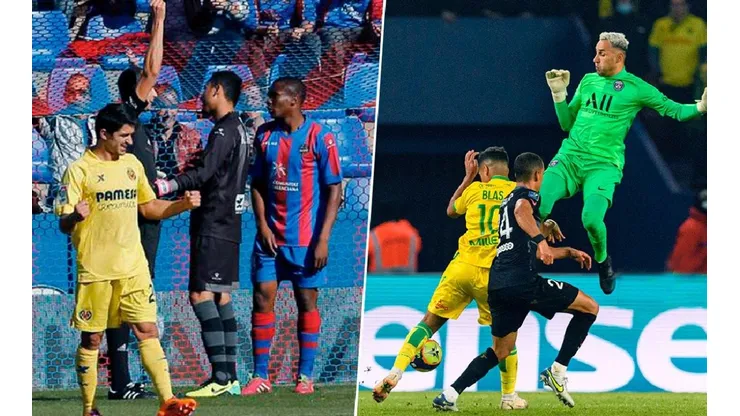 Keylor Navas y dos expulsiones casi idénticas