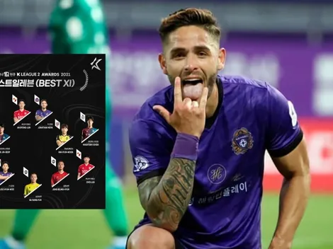 Jonathan Moya recibe premio en Corea Del Sur