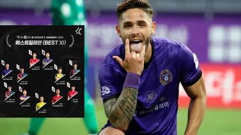 Jonathan Moya recibe premio en Corea Del Sur