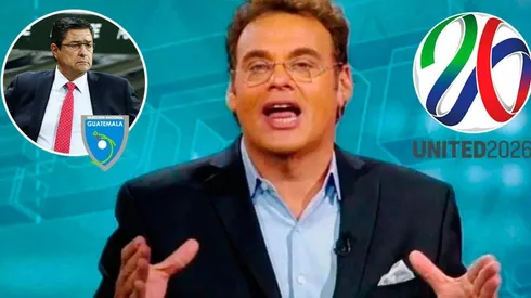 David Faitelson cree que Luis Fernando Tena "puede llevar a Guatemala a jugar un Mundial"
