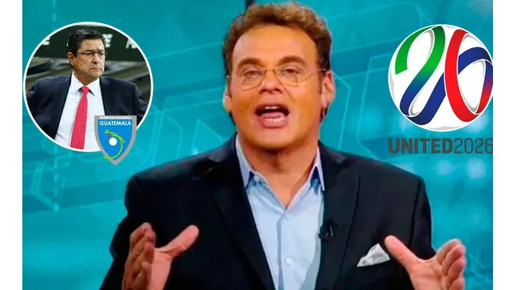 David Faitelson cree que Luis Fernando Tena "puede llevar a Guatemala a jugar un Mundial"