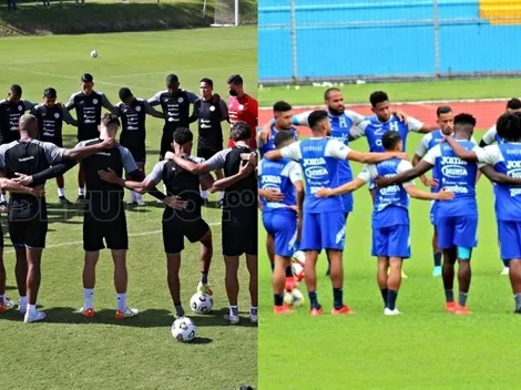 Las alineaciones de Costa Rica y Honduras
