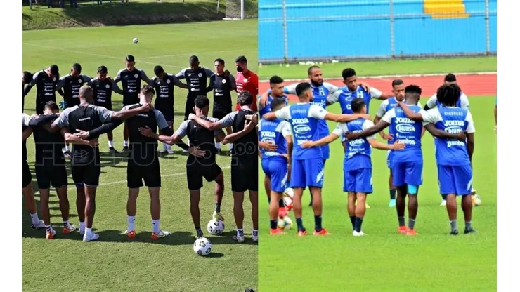Las alineaciones de Costa Rica y Honduras