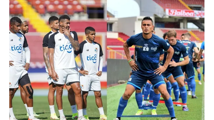 Las alineaciones de Panamá y El Salvador