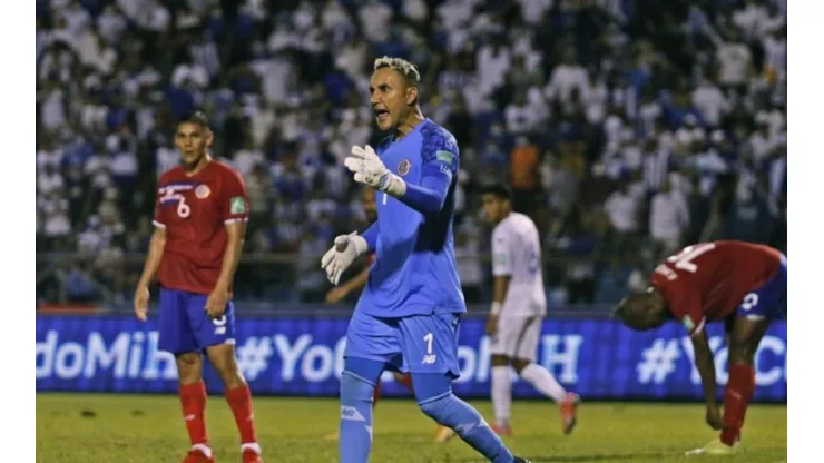 ¡Keylor Navas sería titular ante Honduras!