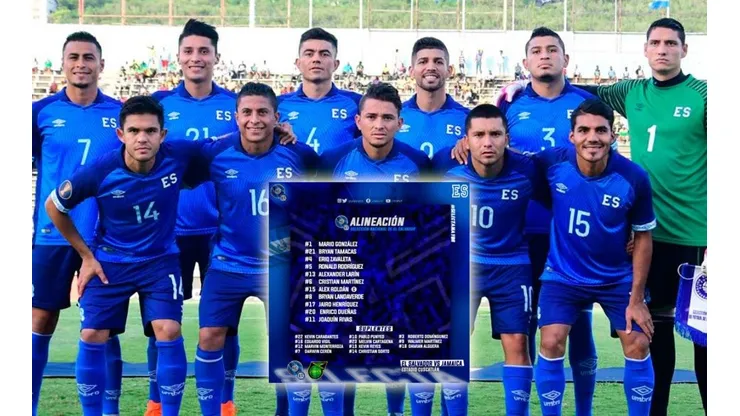 Eliminatorias Concacaf: la formación de El Salvador para enfrentar a Jamaica