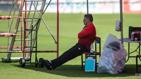 Luis Fernando Suárez también hablo de su continuidad