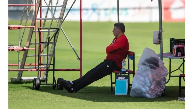 Luis Fernando Suárez también hablo de su continuidad