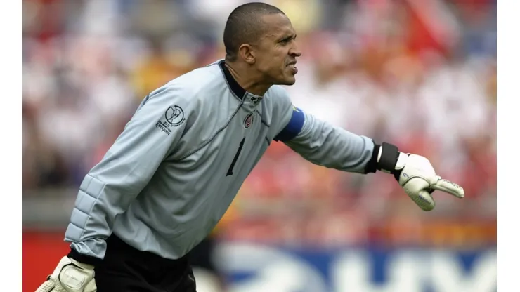 Erick Lonnis, exportero y capitán de la Selección de Costa Rica (Getty)