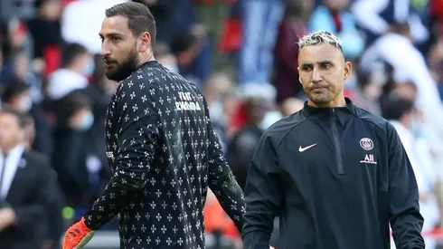 Keylor Navas quedó relegado al banco de suplentes