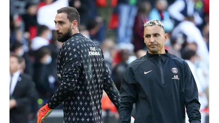 Keylor Navas quedó relegado al banco de suplentes
