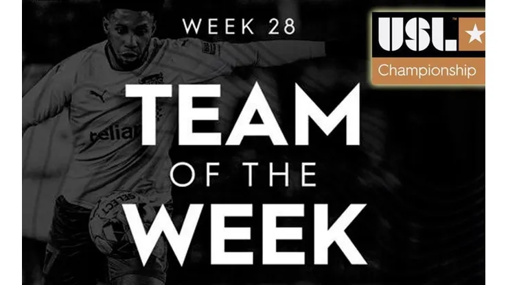 Salvadoreño es elegido en Equipo de la Semana 28 en la USL
