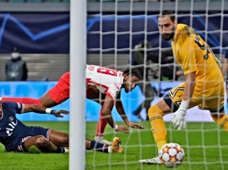 Sin Keylor Navas el PSG no pasó del empate ante el RB Leipzig