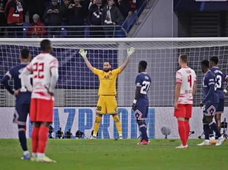 Gianluigi Donnarumma atajó un penal determinante ante el RB Leipzig [VIDEO]