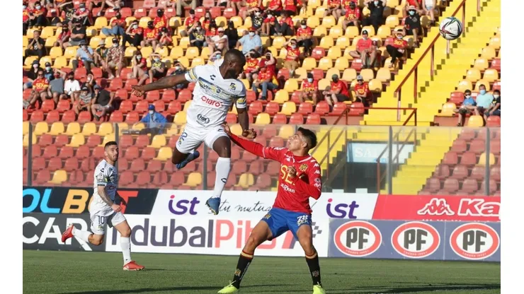 Cecilio Waterman marcó en la derrota de su equipo.