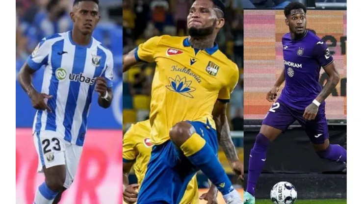 Legionarios que militan en el fútbol europeo.
