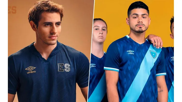 El Salvador y Guatemala competirán con sus camisetas