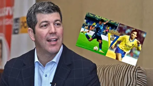 La dedicatoria de Fernando Palomo al Mágico González y Anthony Lozano