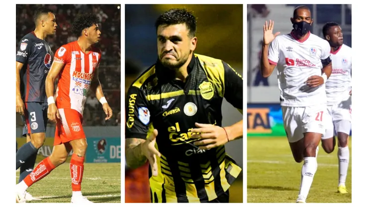 Apertura 2021 de la Liga Nacional de Honduras: resultados y la tabla de posiciones tras la fecha 16.